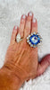 Tova Sylvia Ring In Ultra Veri Peri - Macoma Boutique310 Accessories/Jewelry