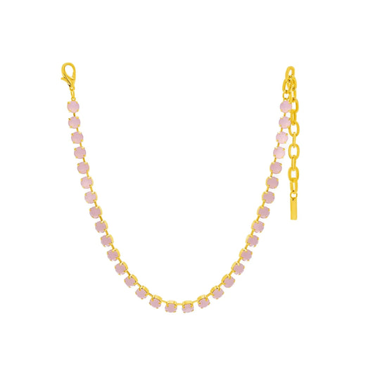 Tova Tova Oakland Necklace In Petal Pink - Macoma Boutique
