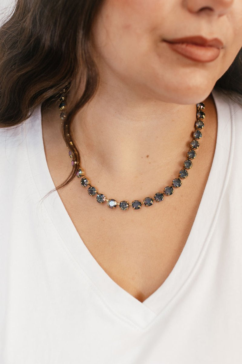 Prévente : Collier Tova Trentley en Aqua Volcano - VENTE FINALE