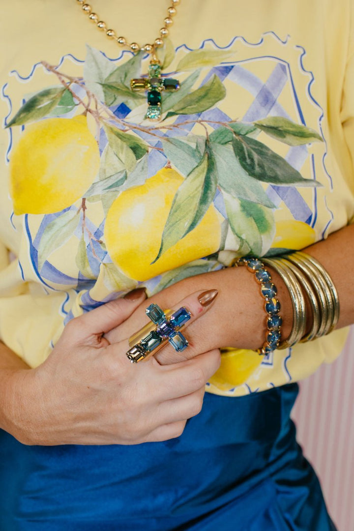 Tova Willow Ring In Skylie - Macoma Boutique310 Accessories/Jewelry