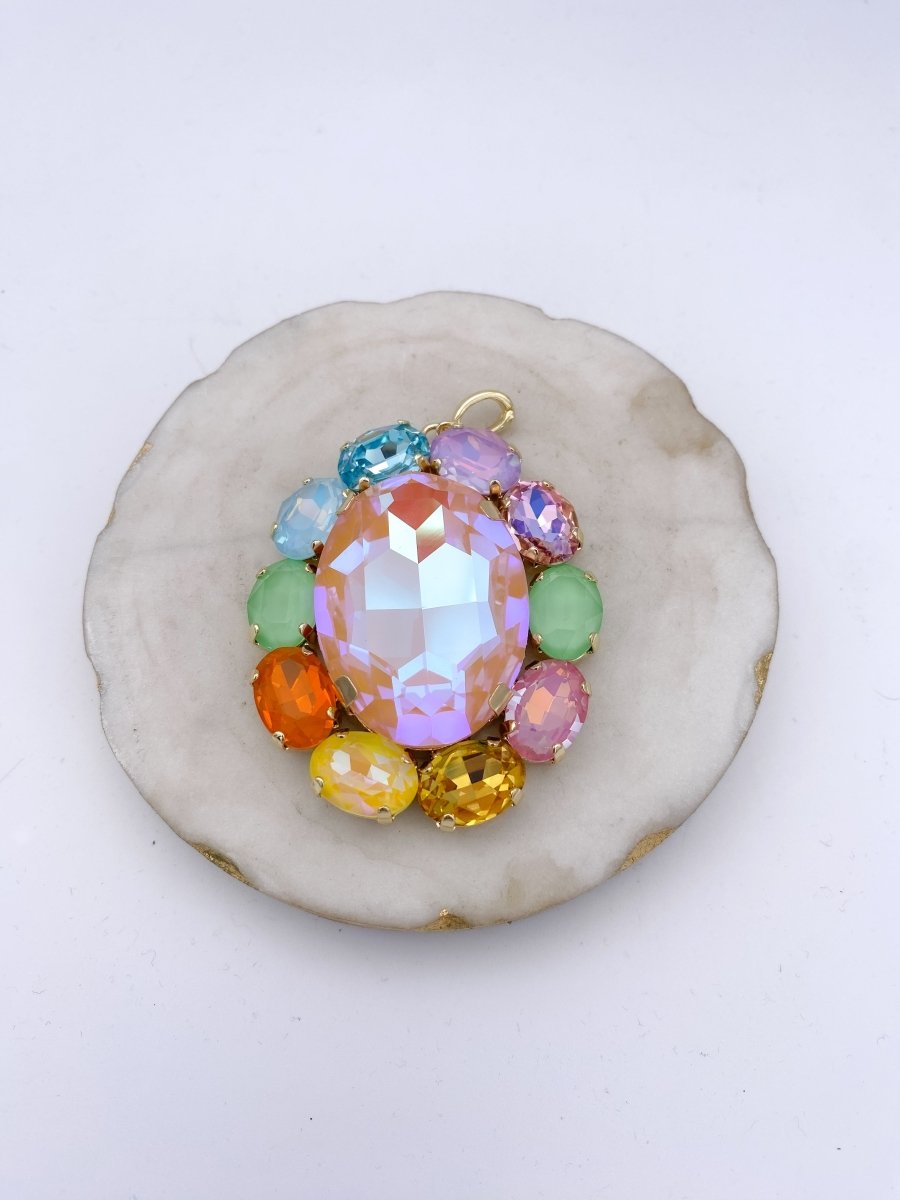Treasure Box Charm in Pink - Macoma Boutique315 Jewelry