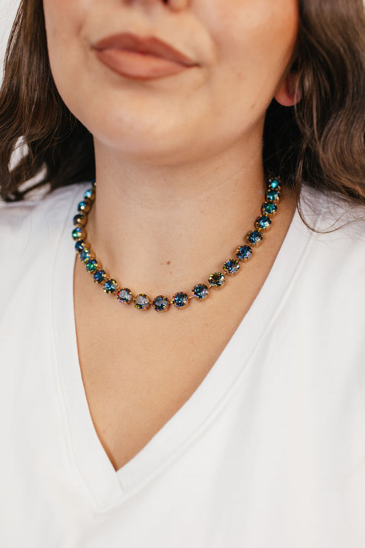 Tova Trentley Necklace in Aqua Volcano - FINAL SALE