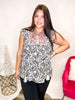 Tribal Thread Top - Reg/Curvy - FINAL SALE - Macoma Boutique100 Short Sleeve