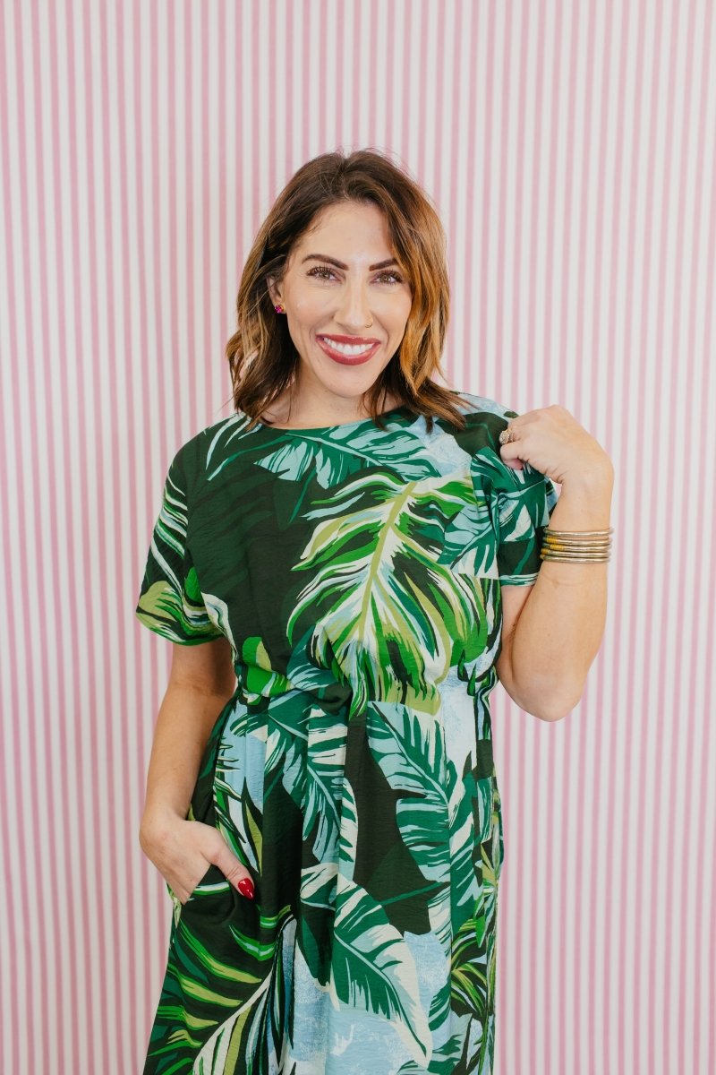 Tropical Escape Dress - Macoma Boutique250 Dresses