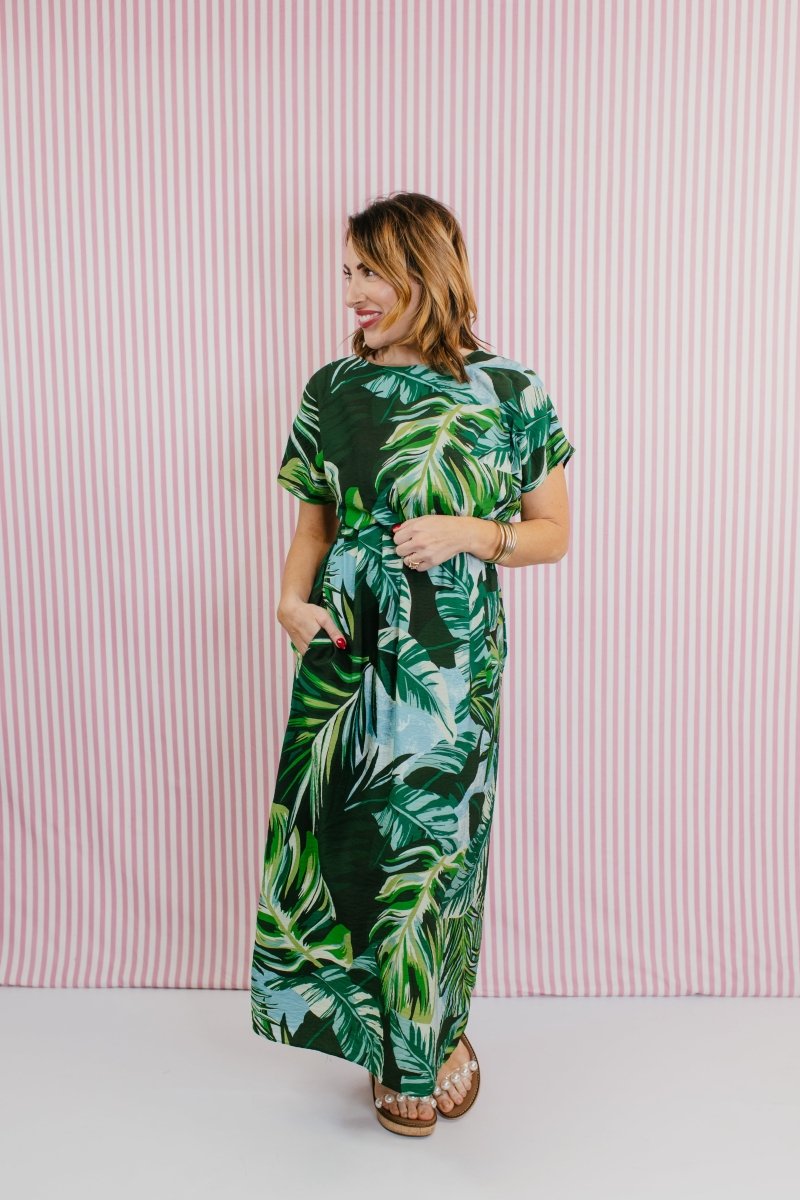 Tropical Escape Dress - Macoma Boutique250 Dresses