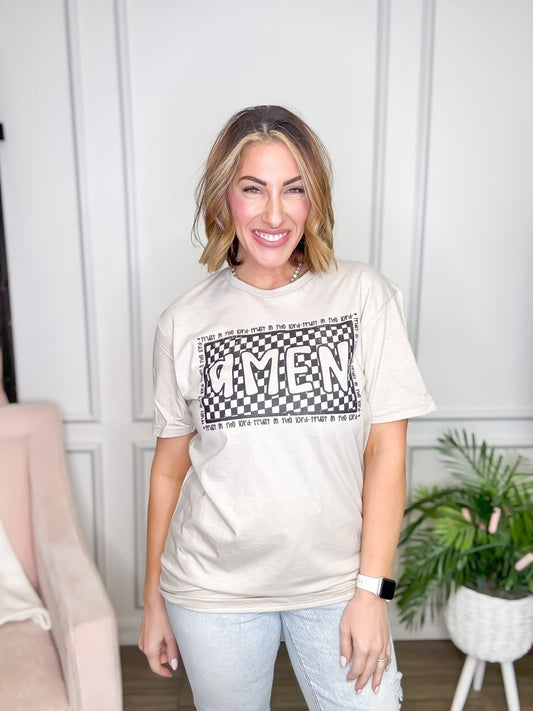 Trust In The Lord Graphic Tee - FINAL SALE - Macoma Boutique555 Presales
