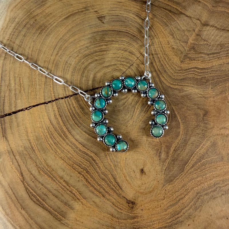 Turquoise Good Luck Necklace - Macoma Boutique315 Jewelry