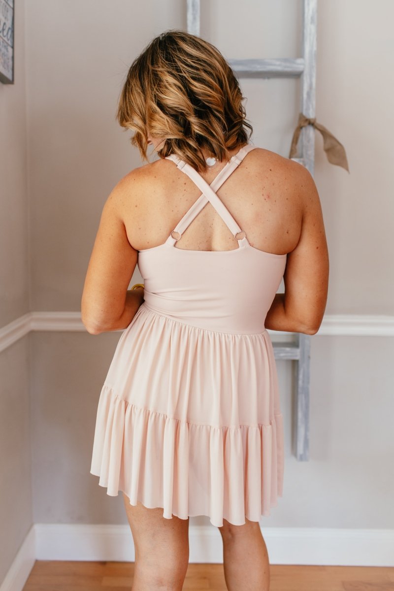 Twirl Worthy Dress In Pink - Macoma Boutique250 Dresses