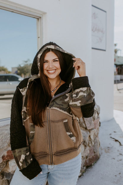 Urban Field Quilted Jacket - Macoma Boutique240 Jackets/Blazers