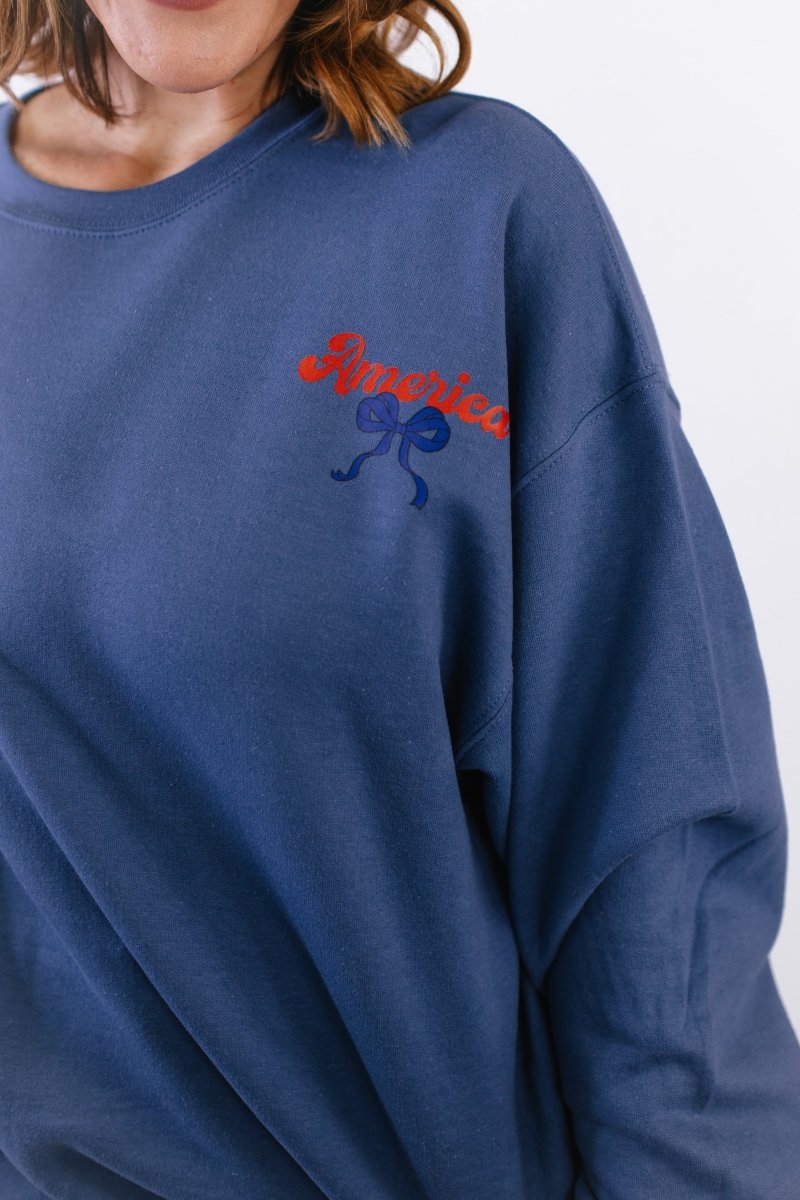 USA Bows Graphic Pullover - FINAL SALE