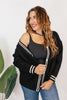 Varsity Vibes Cardigan - Reg & Curvy - Macoma Boutique220 Cardigans/Kimonos