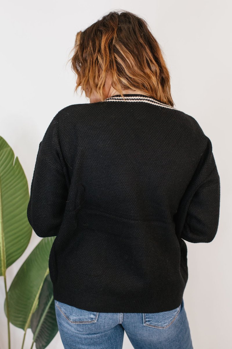 Varsity Vibes Cardigan - Reg & Curvy - Macoma Boutique220 Cardigans/Kimonos