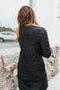Velvet Crush Duster In Black - Reg & Curvy - Macoma Boutique220 Cardigans/Kimonos