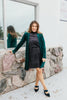 Velvet Crush Duster In Emerald - Reg & Curvy - Macoma Boutique220 Cardigans/Kimonos