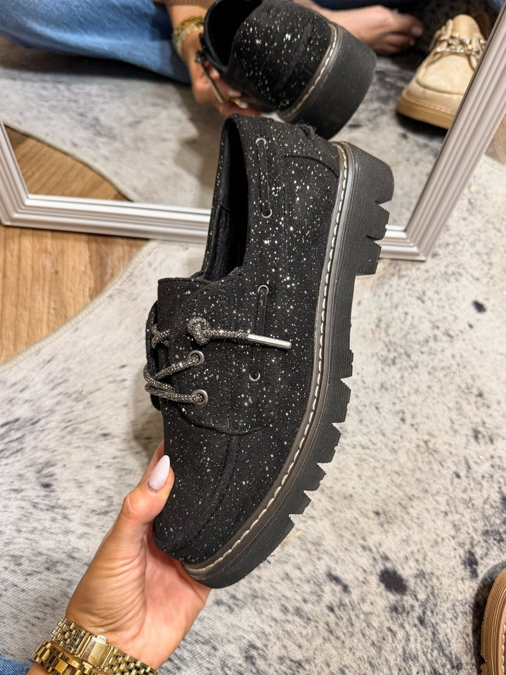 Very G Black Dana Shoes - Macoma Boutique305 Flats