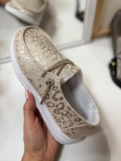 Very G Natural Holly Leopard Shoes - Macoma Boutique301 Sneakers