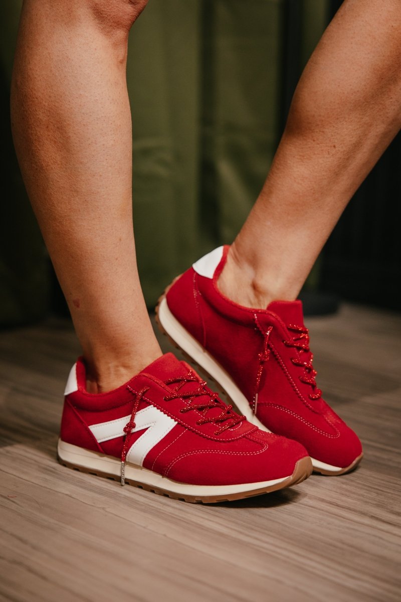 Very G Red Justine Sneakers - Macoma Boutique301 Sneakers