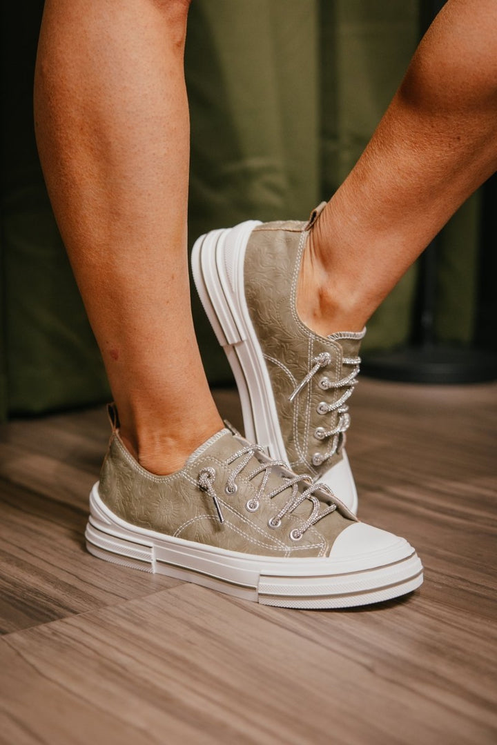 Very G Sage Aman Tooled Sneakers - Macoma Boutique301 Sneakers