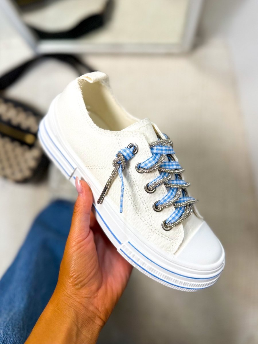 Very G White Aman Double Sneakers - Macoma Boutique301 Sneakers
