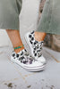 Very G White Black Aman Cow Sneakers - Macoma Boutique301 Sneakers