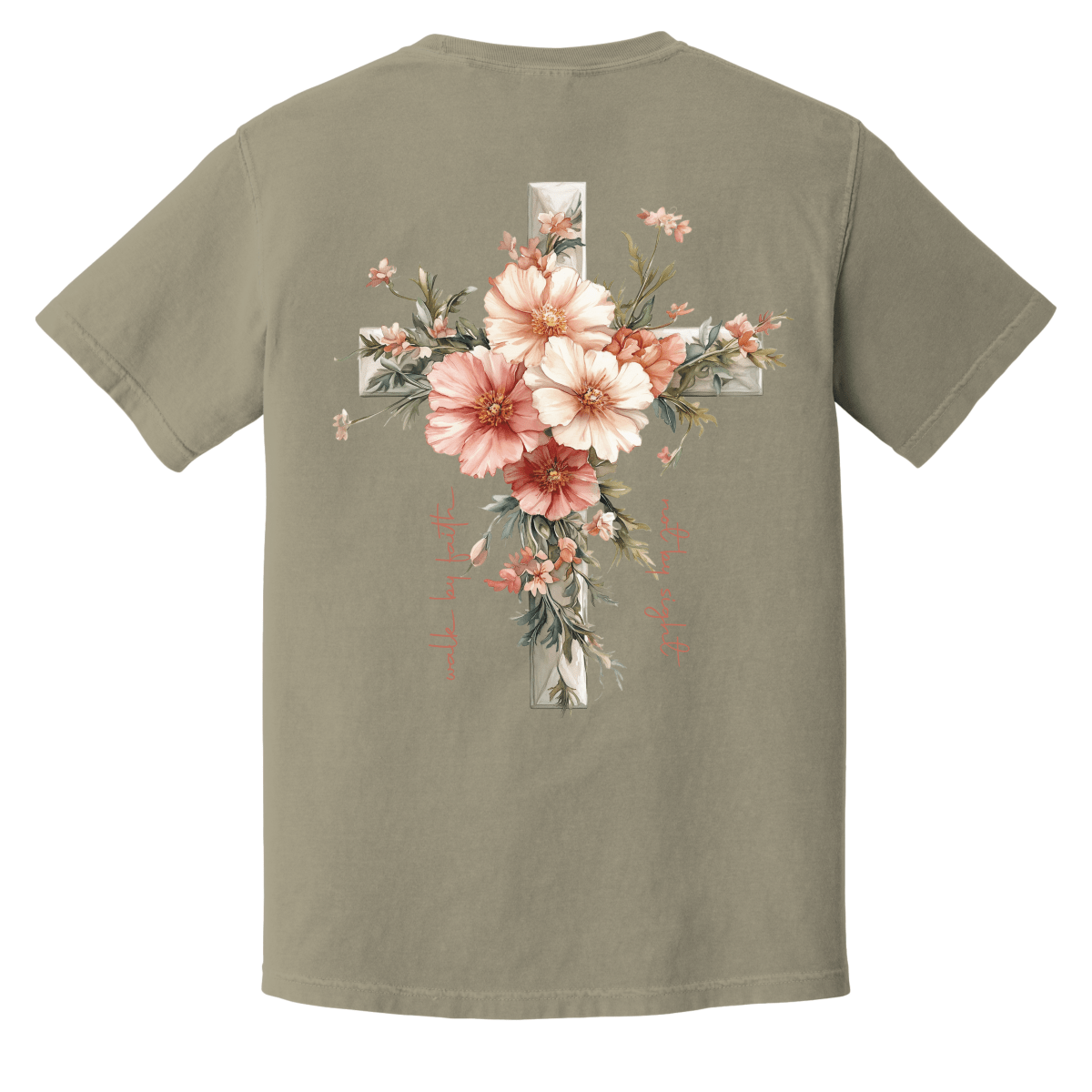 Walk By Faith Graphic Tee - FINAL SALE - Macoma Boutique555 Presales