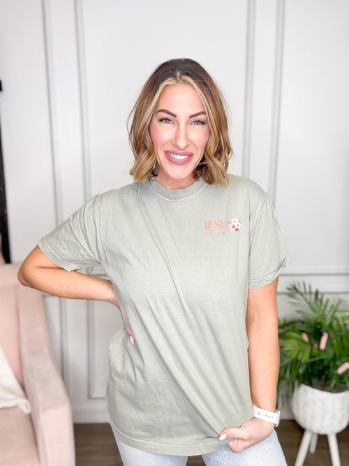 Walk By Faith Graphic Tee - FINAL SALE - Macoma Boutique555 Presales