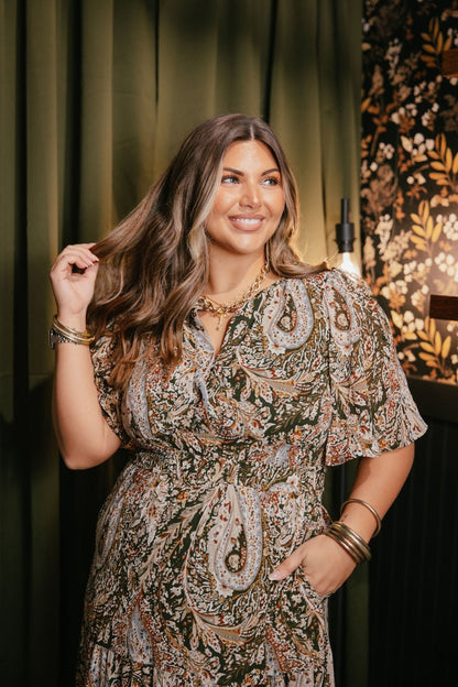 Wander With Me Dress - Reg & Curvy - Macoma Boutique250 Dresses