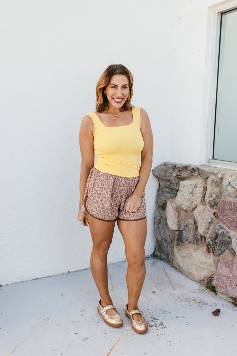 Wear All Day Shorts In Leopard - Reg & Curvy - Macoma Boutique180 Shorts