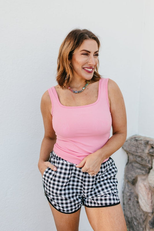 Wear Everywhere Tank Top In Light Pink - Reg & Curvy - Macoma Boutique110 Tanks