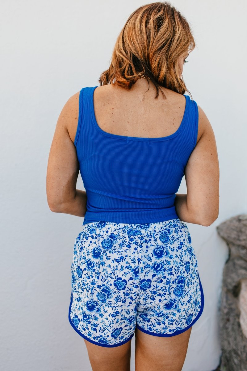 Wear Everywhere Tank Top In Neon Blue - Reg & Curvy - Macoma Boutique110 Tanks