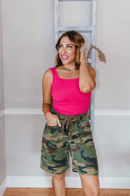 Wear Everywhere Tank Top In Pink - Reg & Curvy - Macoma Boutique110 Tanks