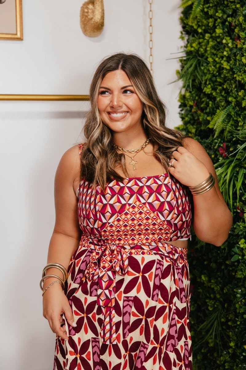 Weekend In Capri Top - Macoma Boutique100 Short Sleeve