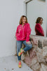 Weekend Ready Pullover In Pink - Reg & Curvy - Macoma Boutique130 Sweaters