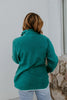 Weekend Ready Pullover In Turqouise - Reg & Curvy - Macoma Boutique130 Sweaters