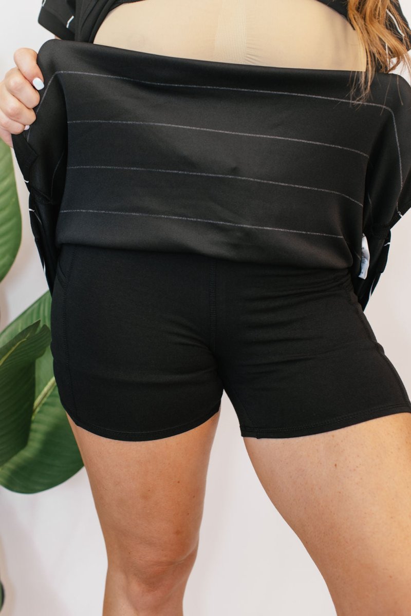 Weekend Stripe Skort - Reg & Curvy - Macoma Boutique200 Skirts