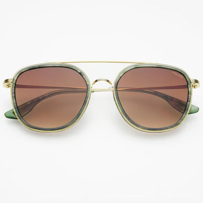 Weston Sunglasses In Emerald - Macoma Boutique310 Accessories