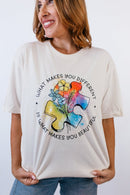 What Makes You Different Graphic Tee - FINAL SALE - Macoma Boutique555 Presales