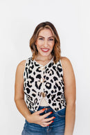 Whispering Spots Vest - Macoma Boutique110 Tanks