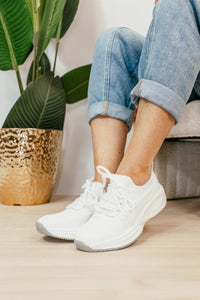 White Stride Shoes