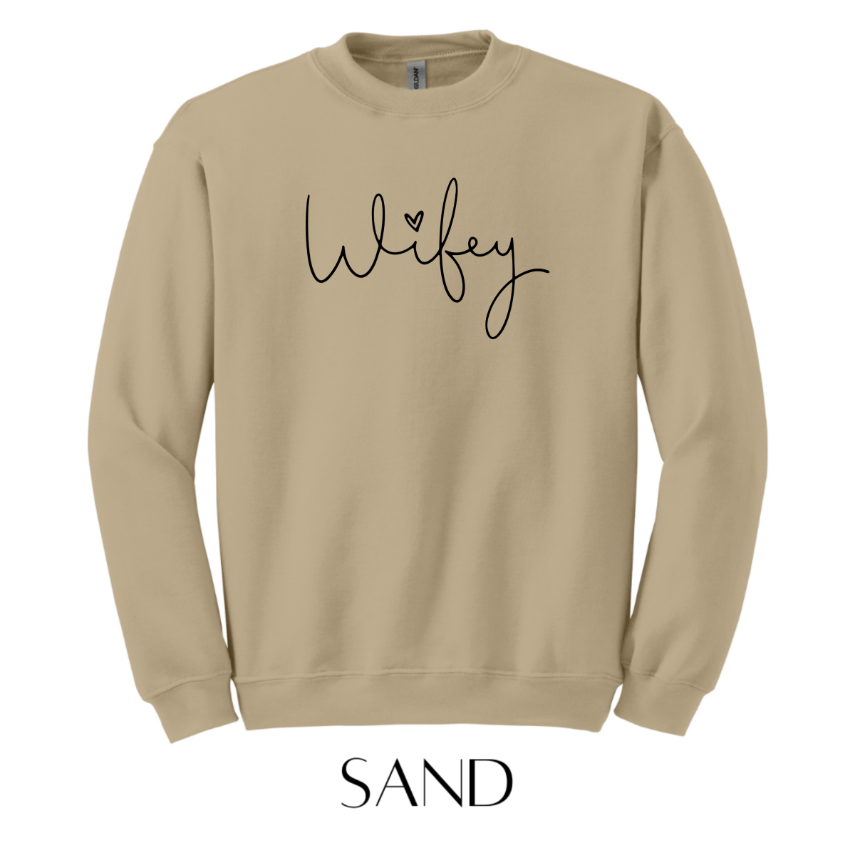 Wifey Graphic Pullover - FINAL SALE