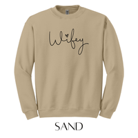 Wifey Graphic Pullover - FINAL SALE