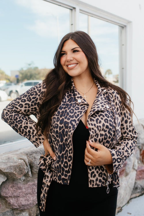 Wild At Heart Jacket - Reg & Curvy - Macoma Boutique240 Jackets/Blazers