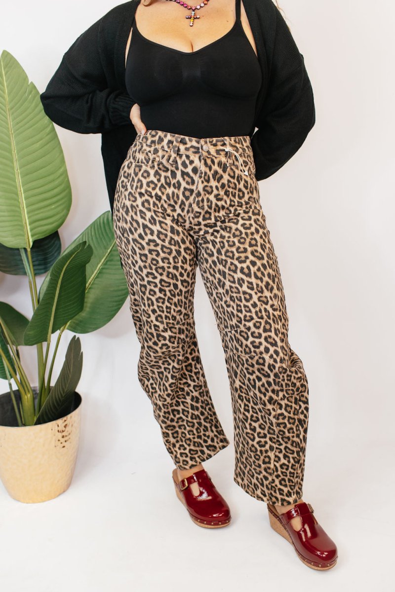 Wild Moves Barrel Jeans - Reg & Curvy - Macoma Boutique170 Denim