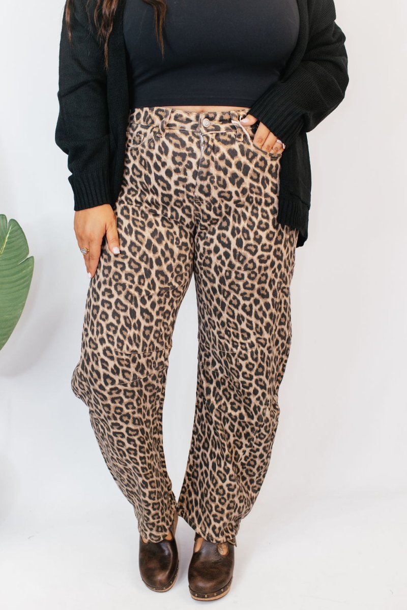 Wild Moves Barrel Jeans - Reg & Curvy - Macoma Boutique170 Denim