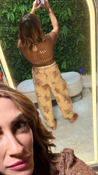Wild Rose Pants In Toast - Macoma Boutique210 Other Bottoms