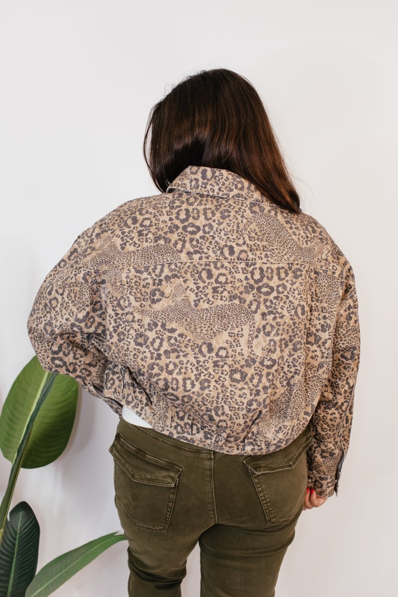 Wild Side Leopard Jacket - FINAL SALE - Macoma Boutique240 Jackets/Blazers