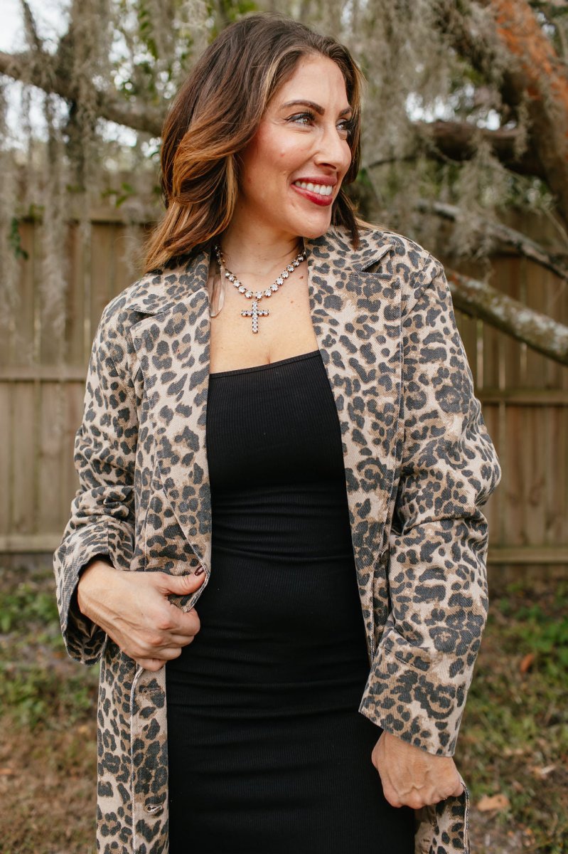 Wild Statement Coat - Macoma Boutique240 Jackets/Blazers