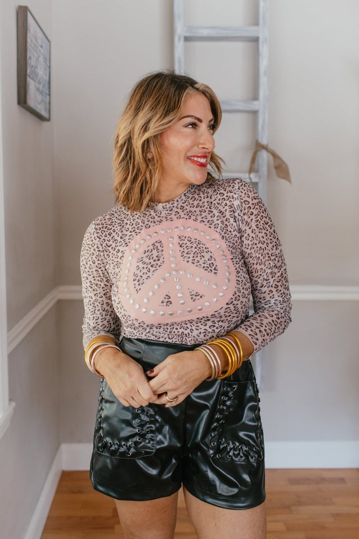 Wild Whisper Top - Reg & Curvy - Macoma Boutique120 Long Sleeve