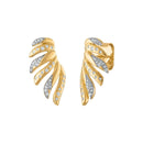 Wings Ear Climber Earrings in Silver/Gold - Macoma Boutique555 Presales