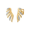 Wings Ear Climber Earrings in Silver/Gold - Macoma Boutique555 Presales